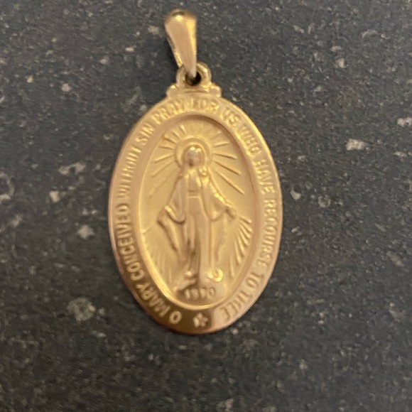 plated mother Marie medal - Picture 1 of 2